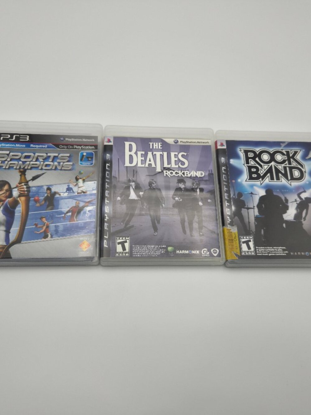 PS3 Rock Band Bundle + Beatles Rock Band & Sports Champions